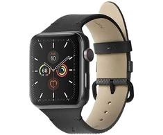 Dėklas „Native Union (RE)CLASSIC“ dirželis, skirtas „Apple Watch 44mm“, juodas