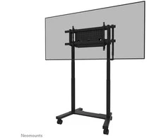 Laikiklis „NEOMOUNTS MOVE LIFT XL“ MOTORIZUOTAS MOBILUSIS STOVAS SU SANDĖLIAVIMO DĖŽE, 10 CM, RATUKAI, GRINDYS – VESA MAX 1200X600