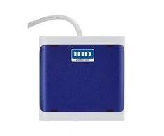 Abloy HID OMNIKEY 5022 CL tik bekontaktis (13,56 MHz) skaitytuvas, tamsiai mėlynas