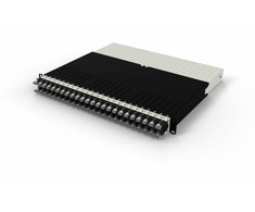 PATCHBOX Kabelis sieciowy Cat.6a STP 0,8 m Juodas (8RU / STP / Juodas)