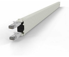 PATCHBOX CONE30STPWH kabelis sieciowy Baltas 1,8 m Cat6a U/FTP (STP)