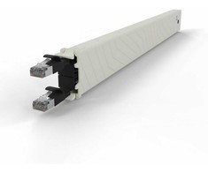 PATCHBOX CONEX8STPBK tinklo kabelis Juodas 0,8 m Cat6a U/FTP (STP)