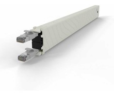 PATCHBOX CONEX8STPSL kabelis sieciowy Pilka 0,8 m Cat6a U/FTP (STP)