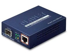 Konwerter światłowodowy Planet IEEE802.3af/at PoE 10/100/1000