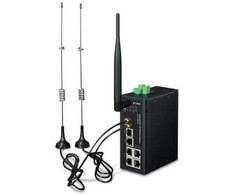 Maršrutizatorius Planet PLANET Industrial 4G LTE Cellular WL, MiniSIM, Ethernet (RJ-45), 133 mm, 115.7 mm, 45 mm, 564 g
