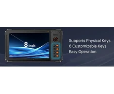 Planšetė Urovo P8100P,2D,10",A13,8/128,WiFi,5 G, 10000mAH,cable,PSU(EU),