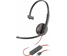 Ausinės Poly Blackwire 3210 Vienpusės USB-C