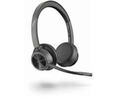 Poly VOYAGER 4320 UC,V4320-M C USB-C,WW Poly USB-C Ausinės Su mikrofonu Juodas Belaidės USB Type-C