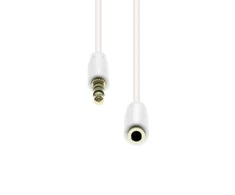 Kabelis ProXtend Mini-Jack 4-Pin Slim Extension Cable Baltas 3M
