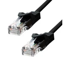 ProXtend U/UTP CAT5e PVC AWG 24 CU Juodas 7M
