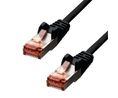 ProXtend ProXtend F/UTP CAT6 PVC AWG 26 CCA Juodas 1M