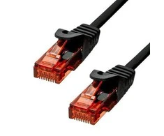ProXtend ProXtend U / UTP CAT6 LSZH AWG 24 CU Juodas 0.75M