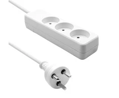 ProXtend Danijos Power Strip 3- way 3 lizdai 15 m baltos spalvos (K3- KIT15W)