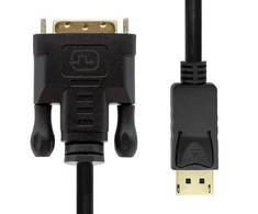 Kabelis ProXtend Rodyti Uostas - DVI- D 3m juoda (DP1.2-DVI241-003)