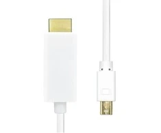 Proxtend Mini Displayport 1.2 to HDMI 5M Baltas