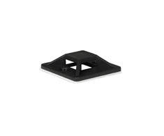 ProXtend Tvarkyklės lipnios kabelių segtukai 25mm x 25mm juodi 50vnt maišelyje