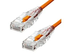 Oranžinis ProXtend Ultra Slim CAT6 U/UTP CU LSZH Ethernet Cable Oranžinis 5m