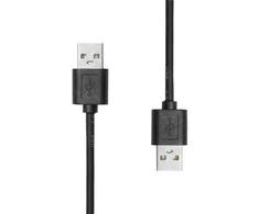 Kabelis USB ProXtend USB-A - USB-A 1 m Juodas (JAB-7393833)