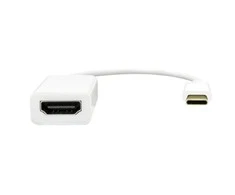 ProXtend USB-C - HDMI 20 cm balta
