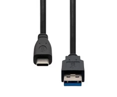 Kabelis USB ProXtend USB-C to USB A 3.0 cable 15cm juodas