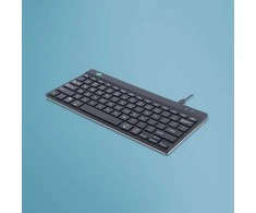 R Go Tools COMPACT BREAK Klaviatūra QWERTY - US Juodas su laidu