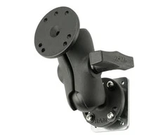 Ram Mounts UNPKD. RAM SHORT DOUBLE BALL MOUNT W/ BACKING PLATE AND HARDWARE