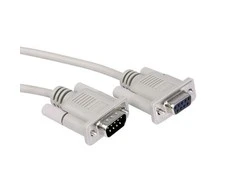 Roline DB- 9 - DB- 9, 1,8m, Pilkas (11.01.6218)