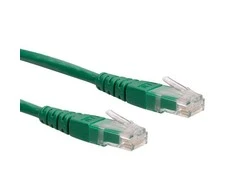 ROLINE UTP jungiamasis laidas Cat.6, žalias 3m, 3 m, Cat6, U/UTP (UTP), RJ-45, RJ-45, žalias