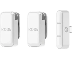 RŲDE Wireless Micro Baltas Clip-On Microphone