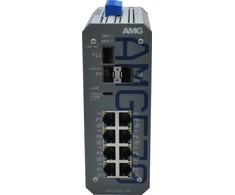 Šakotuvas AMG Pramoninis valdomas komutatorius, 8x 10/100/1000TX (2x 90W, 4x 30W)