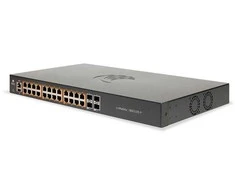Šakotuvas Switch Cambium Networks Cambium Networks EX1028-P Valdomas L2/L3 Gigabit Ethernet (10/100/1000) PoE palaikymas 1U Pilka