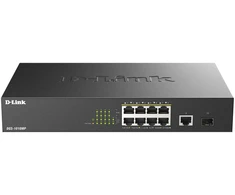 Šakotuvas D-Link 10-Port Gigabit PoE+ Unmanaged Switch with 1 x SFP