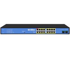 Šakotuvas Switch Ernitec ELECTRA-U16-1GB (ELECTRA-U16-1GB-285W)