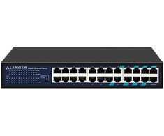 Šakotuvas Switch Lanview LVN-1U-24PORT 1G (LVN-1U-24PORT-1G)