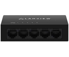 Šakotuvas Switch Lanview Unmanaged 5 port (Unmanaged 5 port Switch)