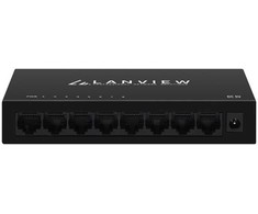Šakotuvas Switch Lanview LVN-DESK-8PORT-1G bez kategorii