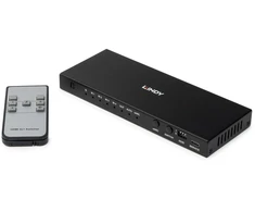 HDMI Jungiklis - LINDY 4 Prievadų HDMI Jungiklis, 8K@60Hz, 48Gbit/s, Juodas