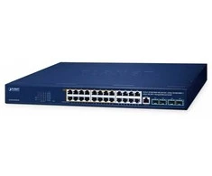 Šakotuvas PLANET GS-4210-16UP8T4X tinklo jungtys Valdomas L2/L4 gigabito Ethernet (10/100/1000)