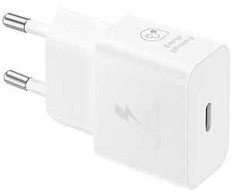 Samsung 25W Power Adapteris Baltas