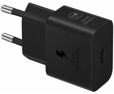 Samsung 25W Power Adapteris (w/o cable) Juodas