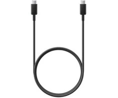 Kabelis USB Samsung USB-C - USB-C Juodas (Cable USB-C to USB-C 45W 5A)