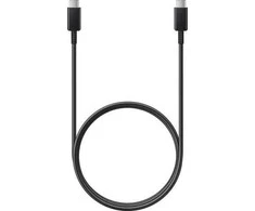 Kabelis USB Samsung USB-C - USB-C 1.8 m Juodas (Common Juodas 1.8M Cable (5A))