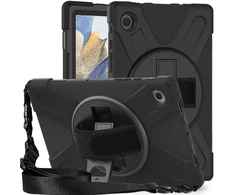 Dėklas AUSTIN Defender, skirtas Samsung Galaxy Tab A8 10.5, Juodas