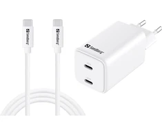 Sandberg AC Charger USB-C PD65W EU 1.5M