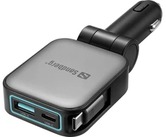 Sandberg Car Charger 3in1 72W FlexCable
