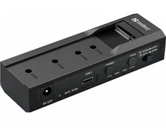 Sandberg USB 3.2 Cloner ir dokas, skirtas M2 + NVMe + SATA