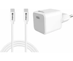 Sandberg USB-C 20W Charger EU+USB-C>C