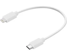 „Sandberg USB-C PD“ – „Lightning MFI“ 0,2 m