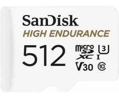 Atminties kortelė MicroSD Kortelė - SanDisk 512GB Klasės 10
