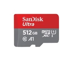 Atminties kortelė Sandisk Ultra microSDXC UHS-I 512GB